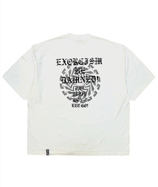 Exorcism big tee shirts(White)