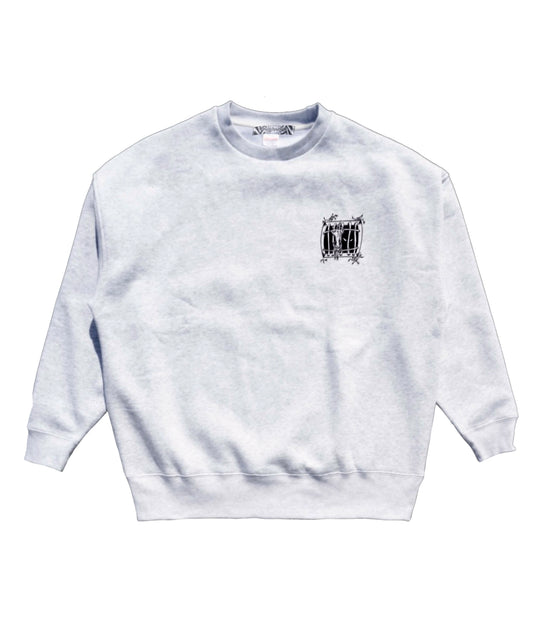 Witch in the prison sweat shirts(Gray)