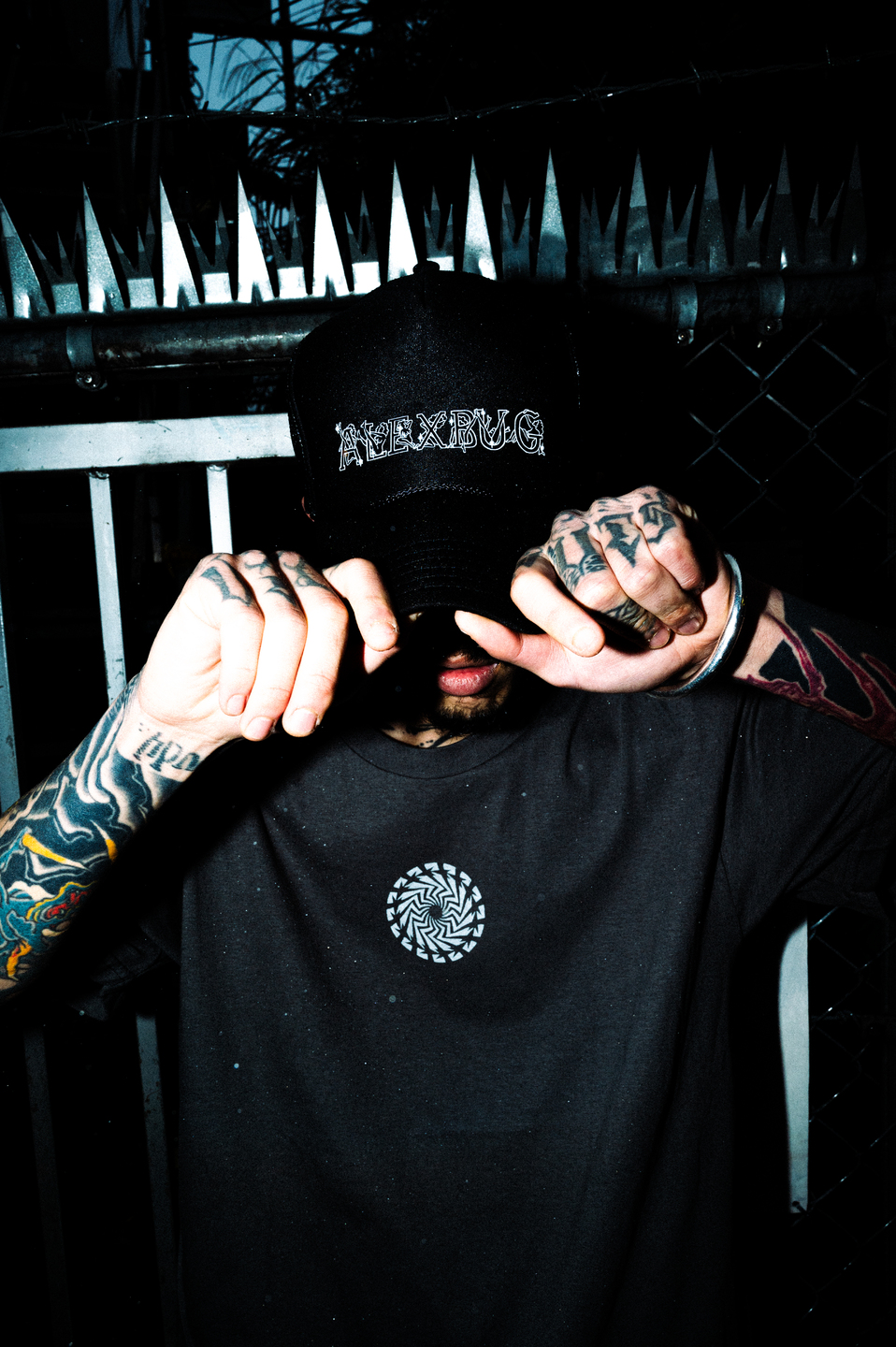 ALEX JEWELRY x BUGBUGG MESH CAP(Black)