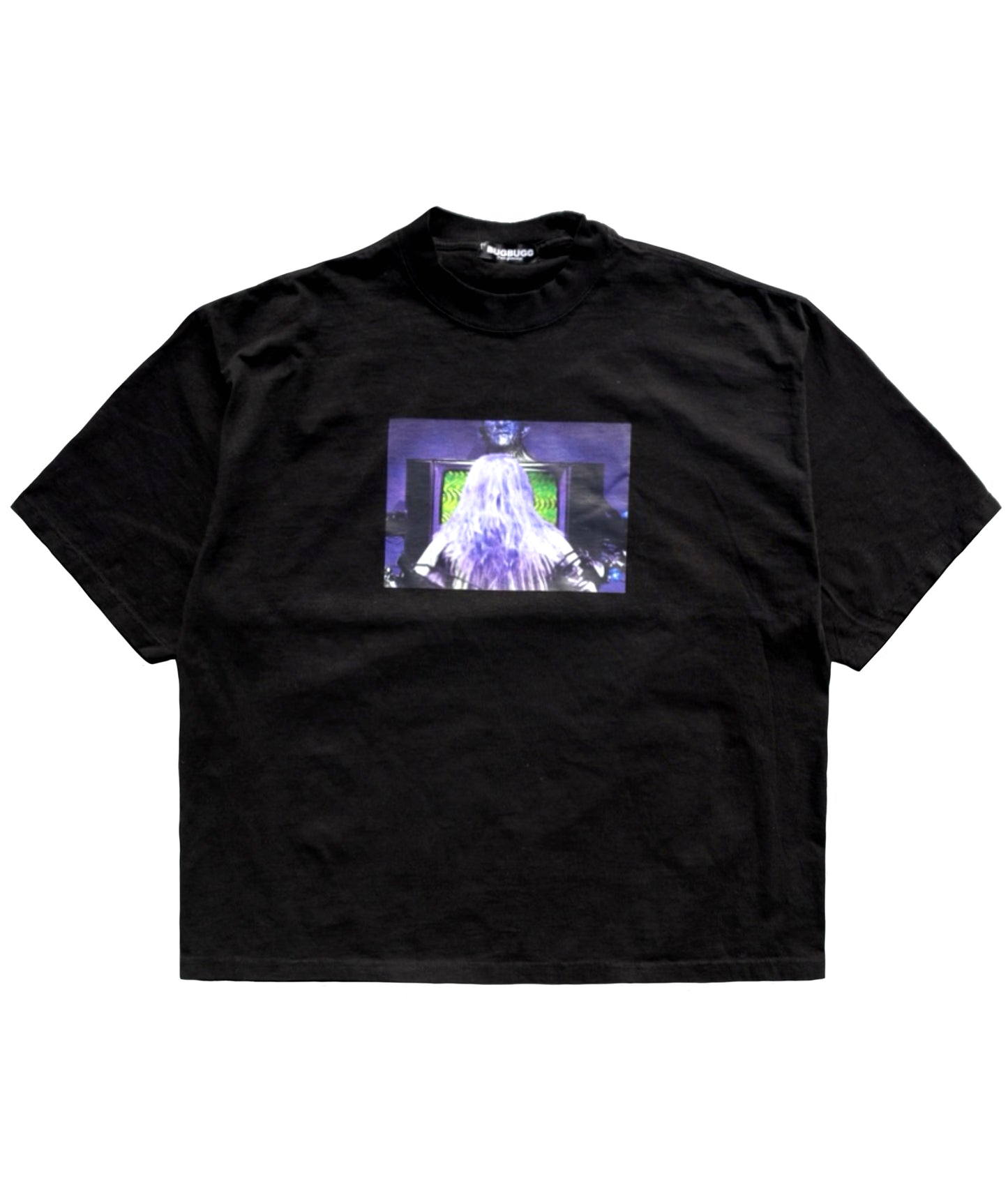 Psycho TV big tee shirts(Black)