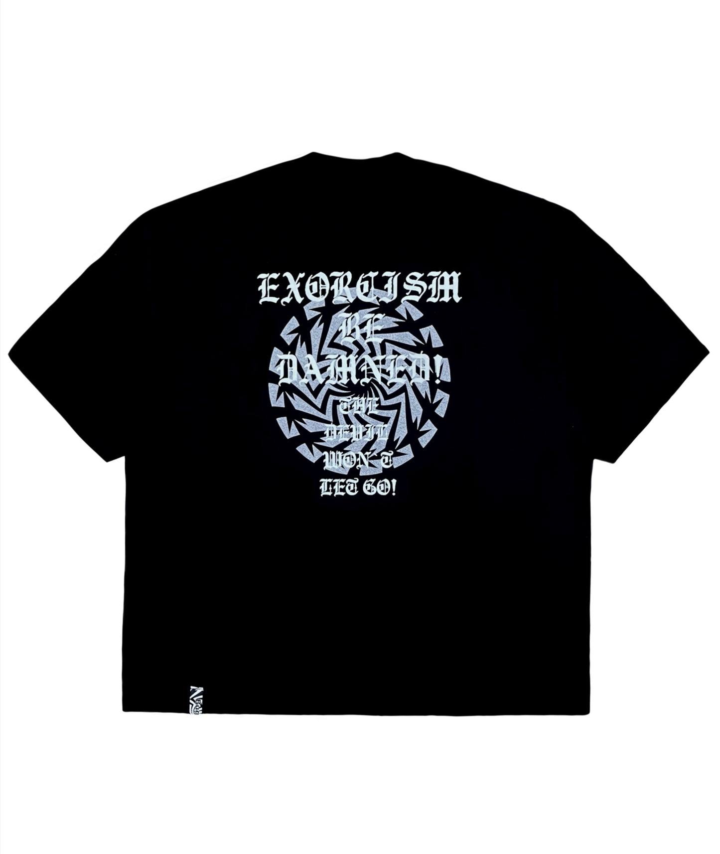 Exorcism big tee shirts(Black)